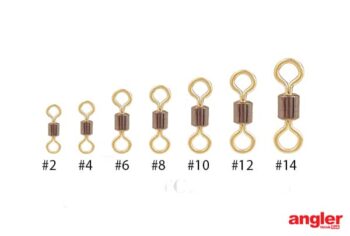 NGLR 1007 Double Clear Rolling Swivel Size 10